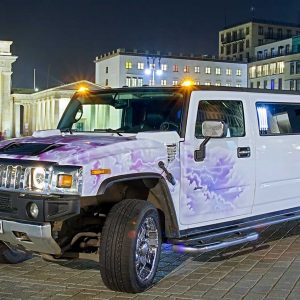 Hummer H2 Storm white 1